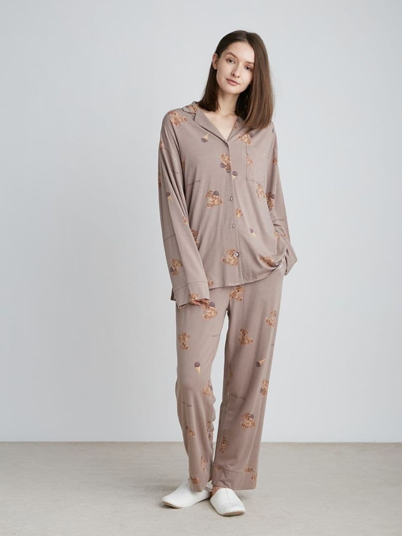 ONLINE限定】ジェラートベアモチーフシャツ&ロングパンツ