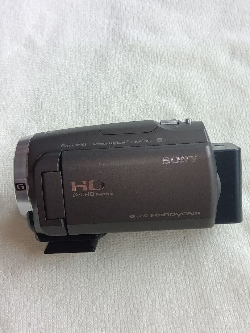 SONY HDR-CX680 ビデオカメラ本体、ケース、三脚