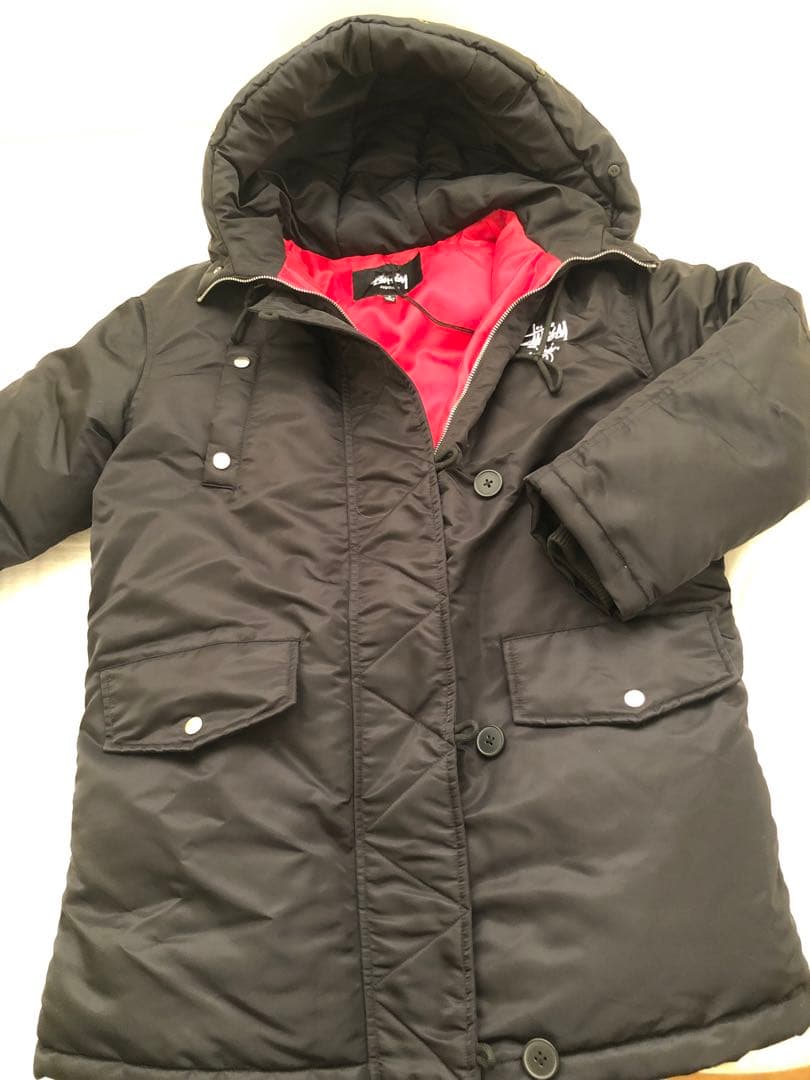 ken　stussy ミリタリーダウンジャケット　ファー