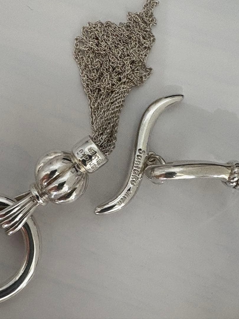 アクセサリー Santaku eight knot silver 925 bracelet