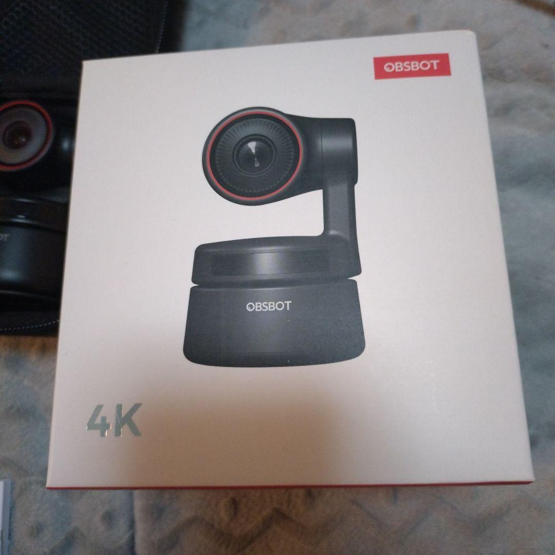 OBSBOT 4Kカメラ 本体と付属品