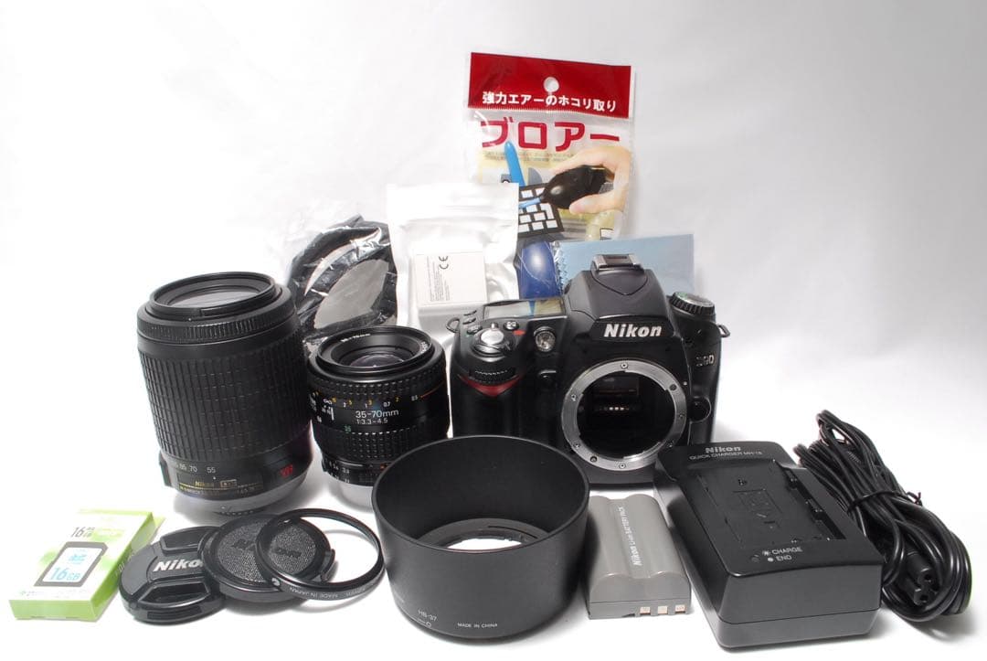 【訳あり】 Nikon D90 ダブルレンズ すぐに使える 初心者にもおすすめ