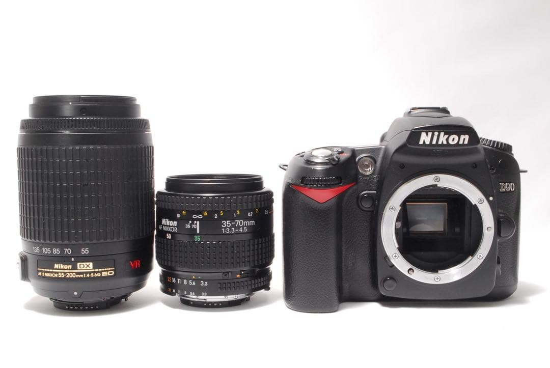【訳あり】 Nikon D90 ダブルレンズ すぐに使える 初心者にもおすすめ