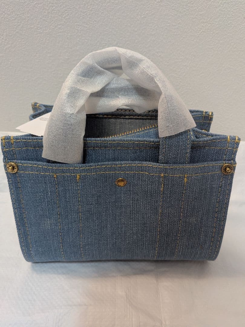 新品未使用Coach デニムトートバッグ