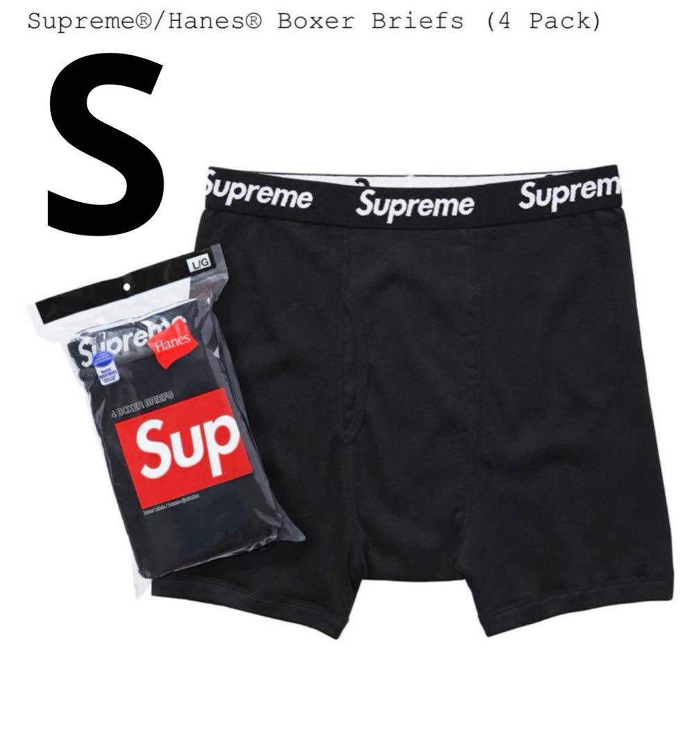 Supreme/Hanes ボクサーブリーフ 4枚セット S/P
