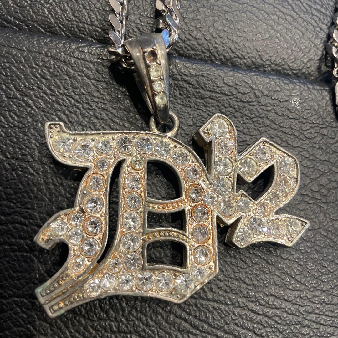 00s 90s D12 Eminem B-boy HIPHOPネックレス 極厚