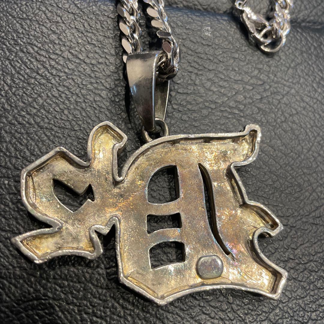 00s 90s D12 Eminem B-boy HIPHOPネックレス 極厚