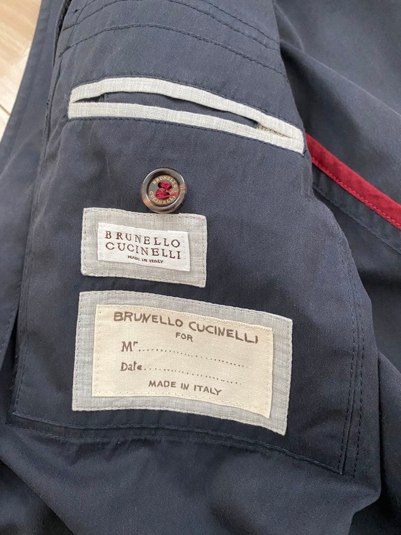 BRUNELLO CUCINELLI ネイビー ジャケット