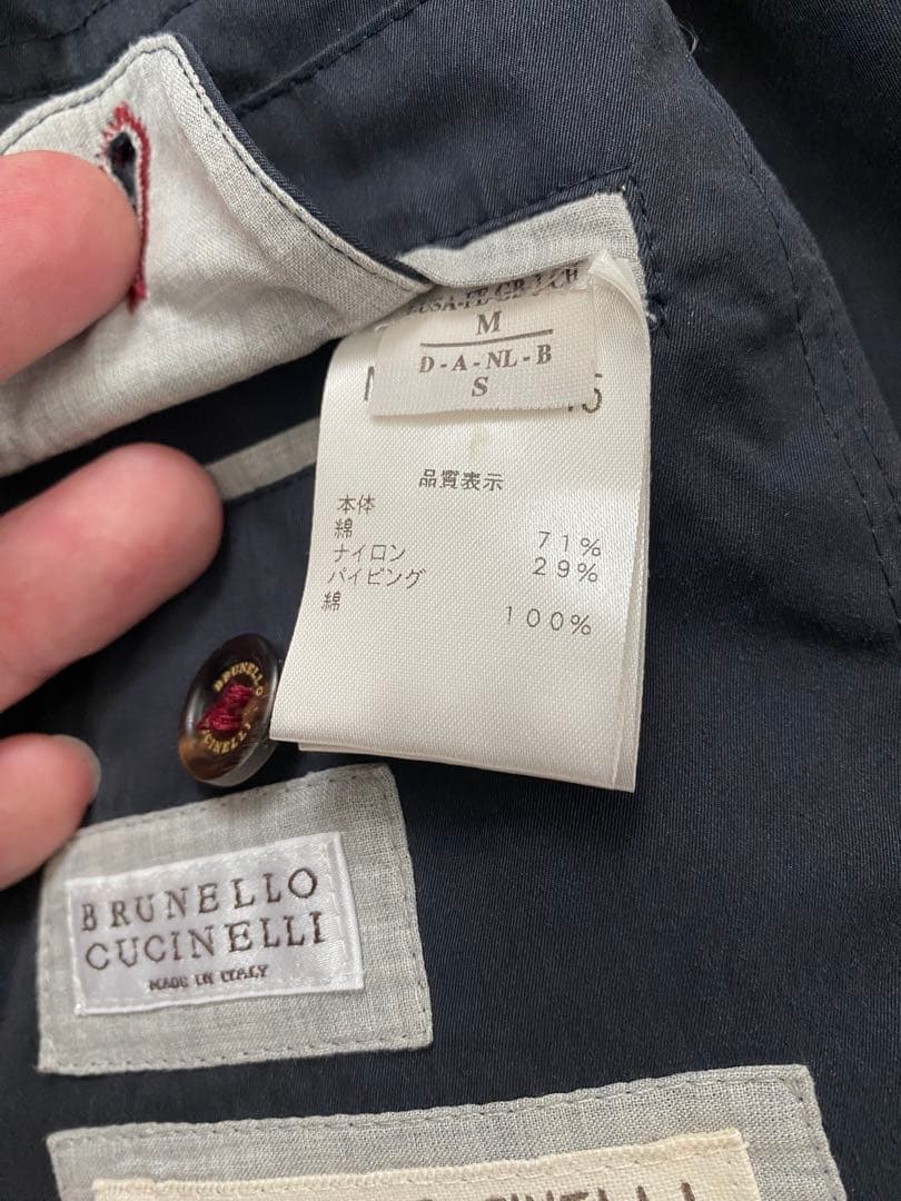 BRUNELLO CUCINELLI ネイビー ジャケット
