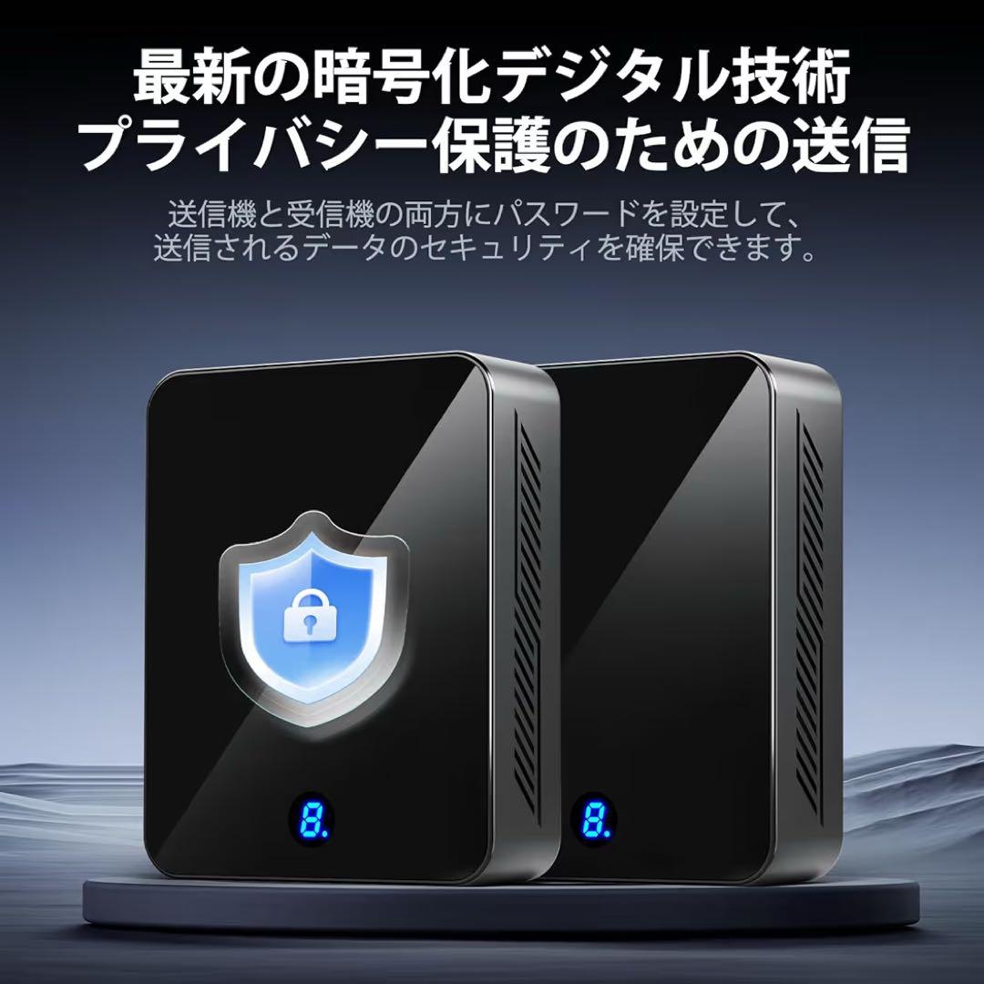 ワイヤレスHDMI送信機　受信機　hdmi 無線4K