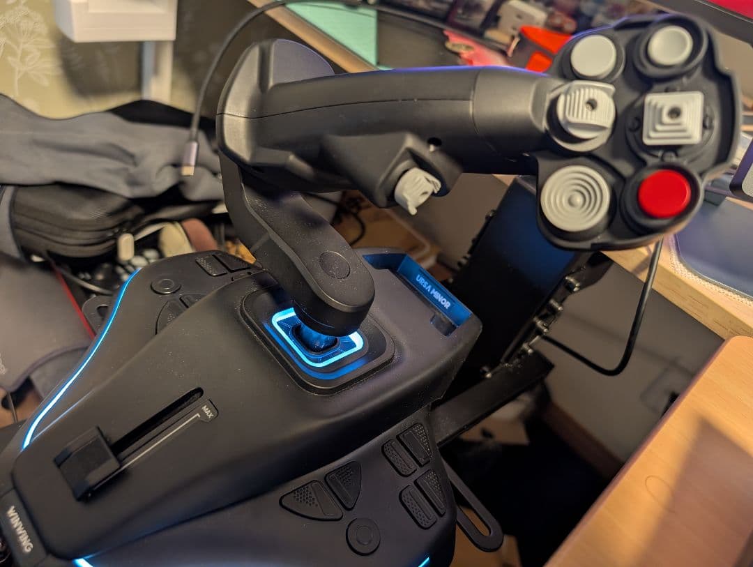 Winwing URSA MINOR HOSAS向けフライトスティック