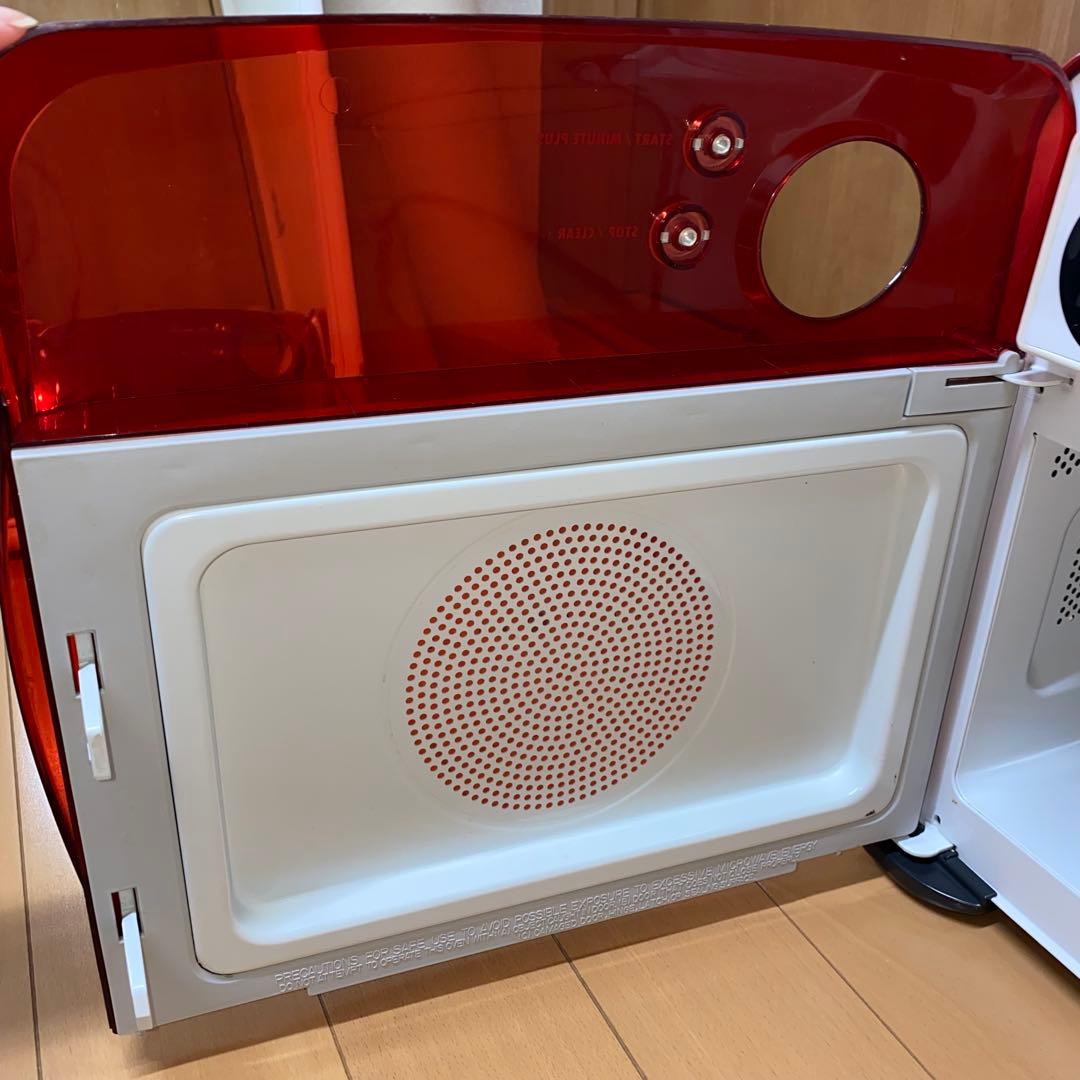 レトロ電子レンジ　SHARP RE-HP1 レッド