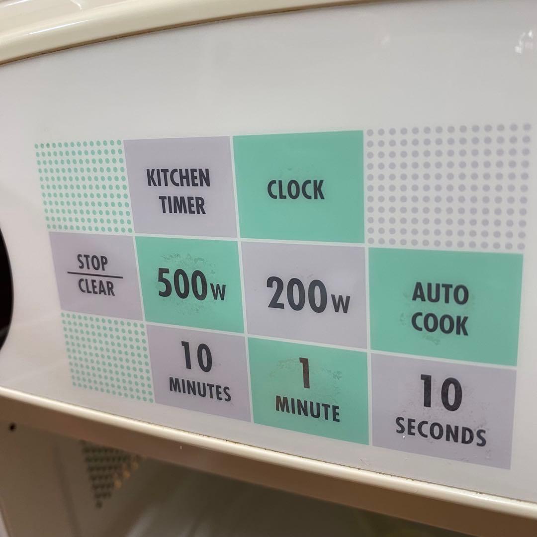 レトロ電子レンジ　SHARP RE-HP1 レッド