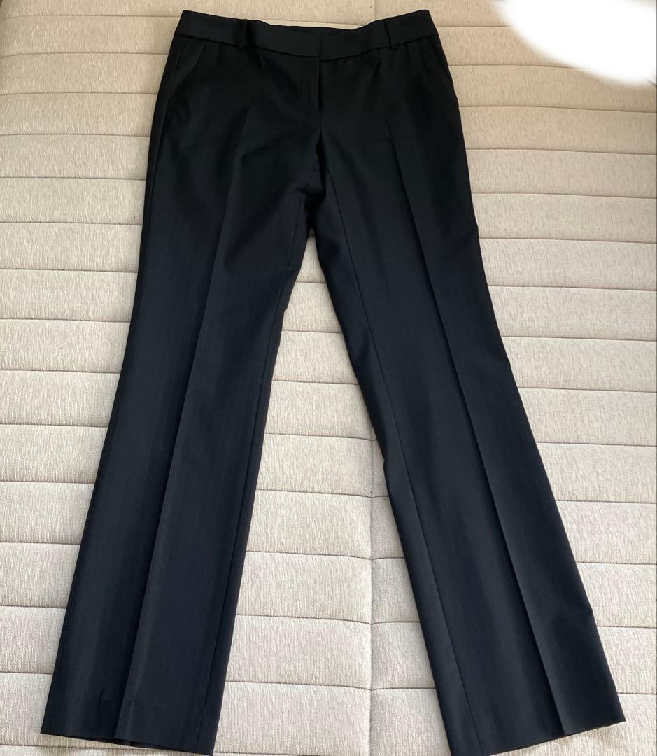【美品】iCB パンツスーツ　9号サイズ　ダークネイビー