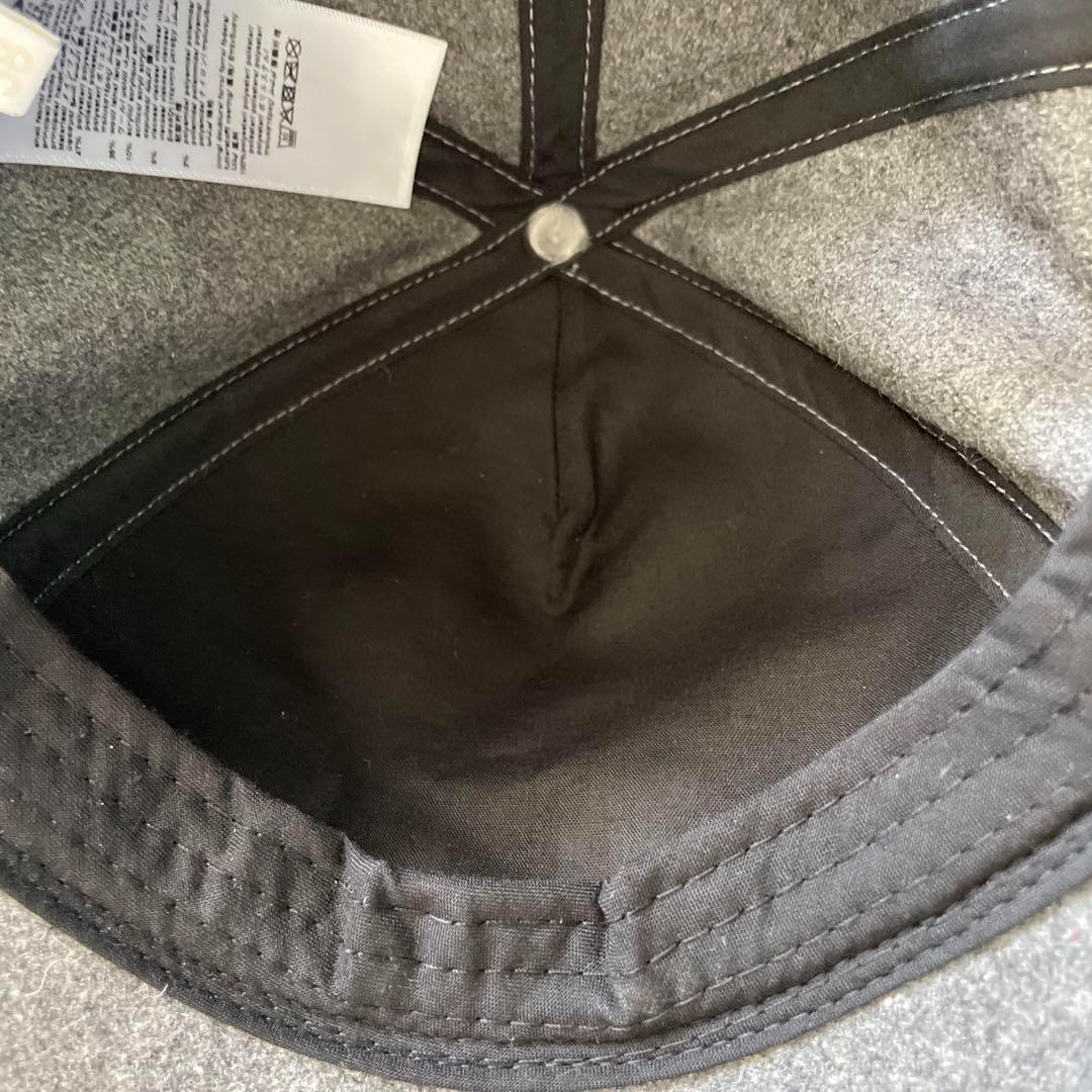 Chloe クロエ メルトン　キャップ 帽子58 グレー系