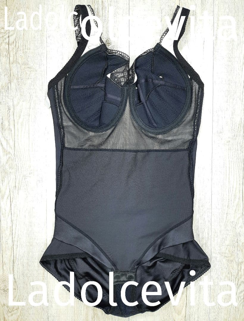 美品 マルコ　サラヴィール ボディスーツ F75L/レヴリブラック/184