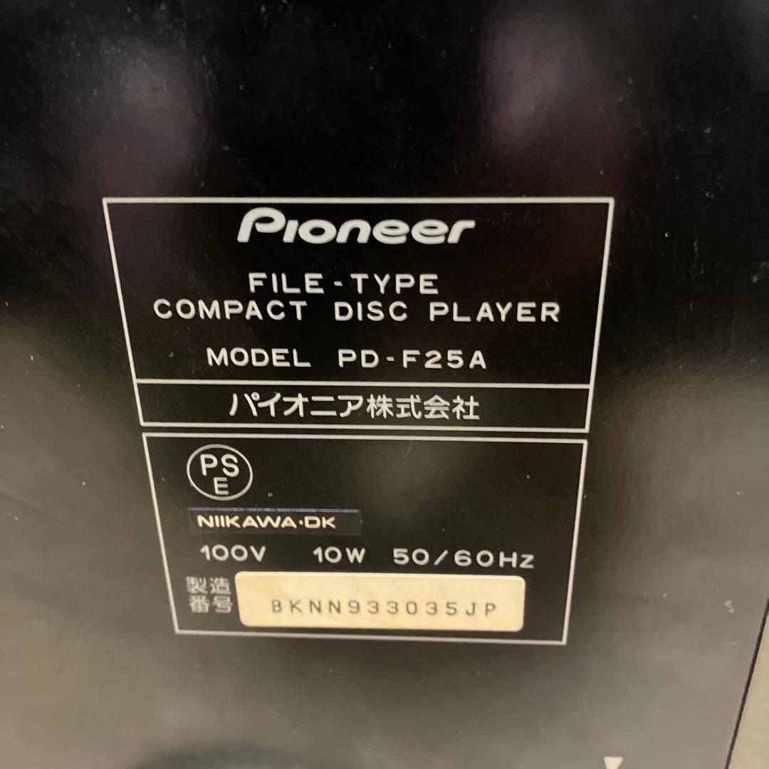 Pioneer PD-F25A 25ディスクCDチェンジャー