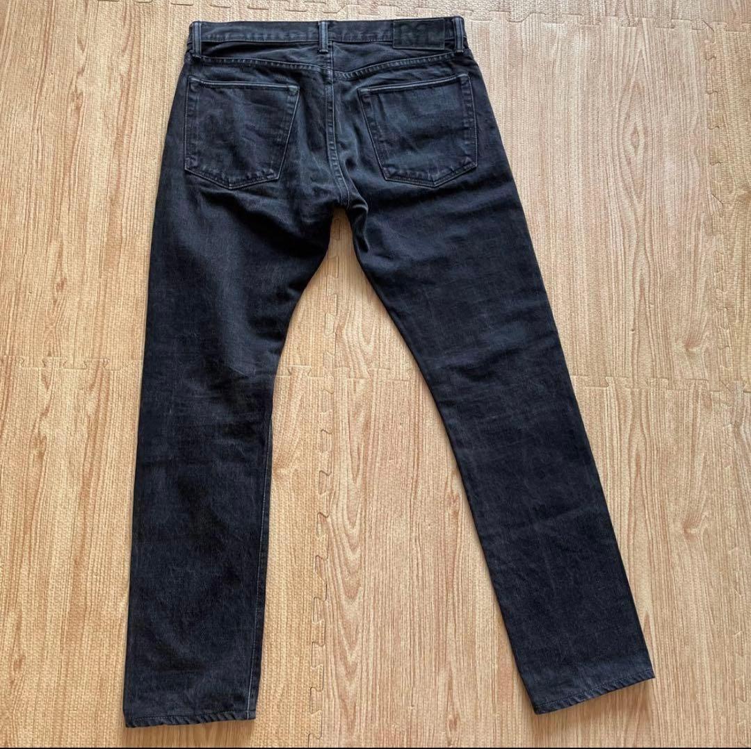 ダブルアールエル　スリムフィット　デニム　メンズ32インチ　ブラック