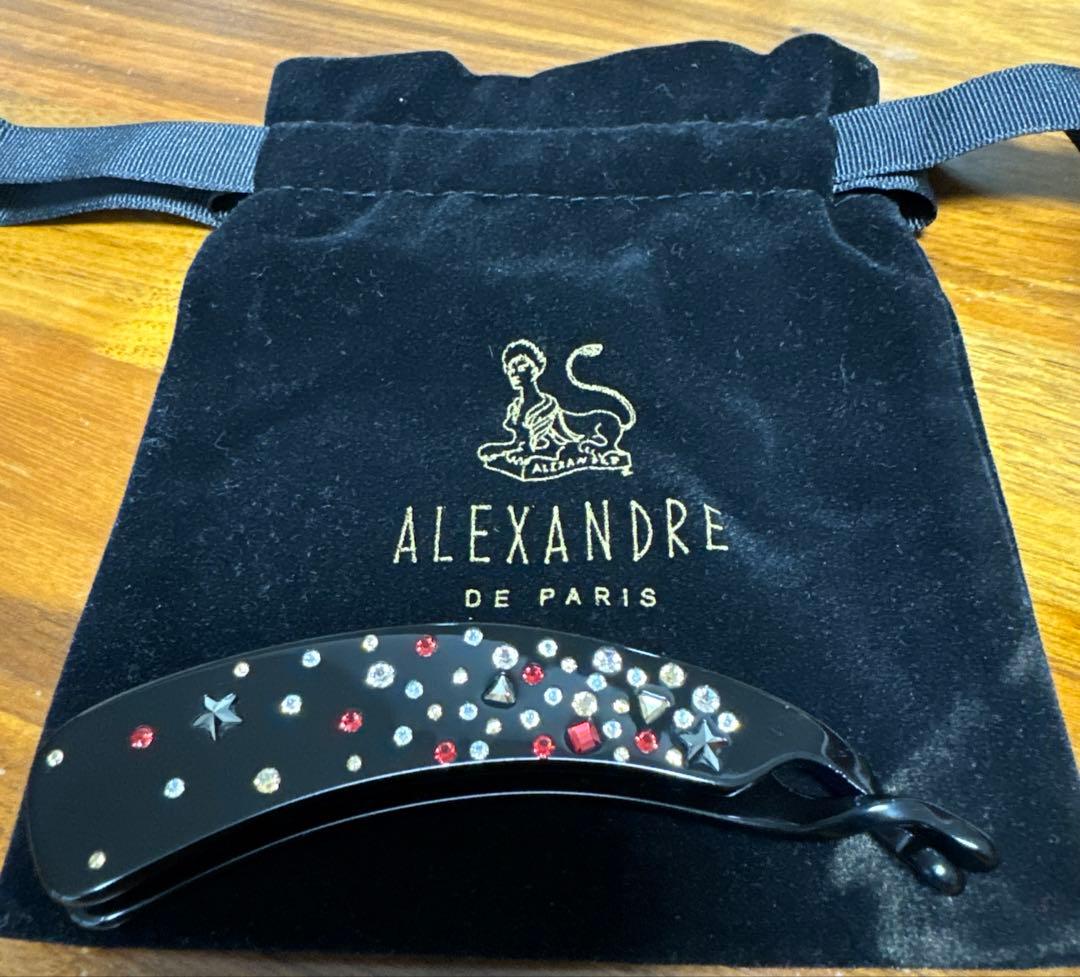 ALEXANDRE DE PARIS ヘアクリップ　バナナクリップ