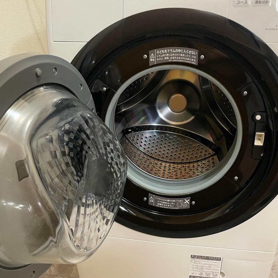 【SHARP】ドラム式洗濯乾燥機　ジャストサイズドラム　ES-S7E