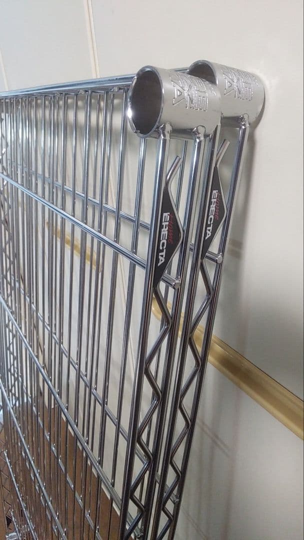 エレクター　送料込み　120✖60棚板2枚＋未使用スリーブ　スチールラック