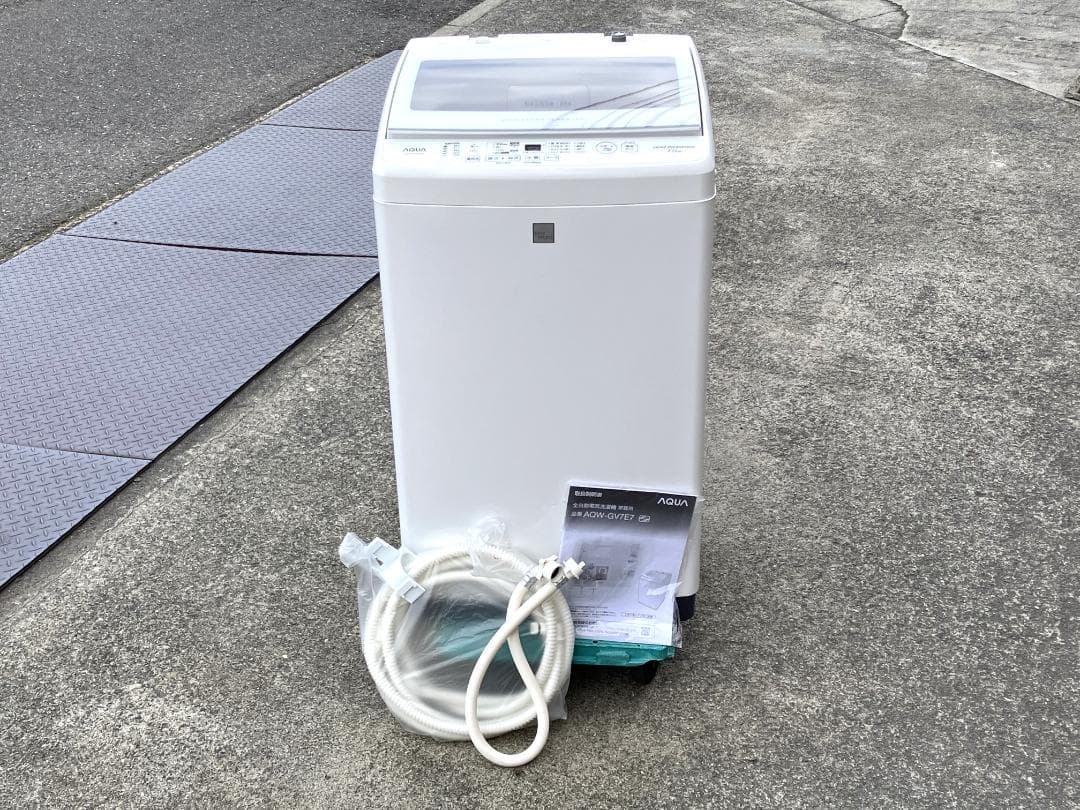 愛知岐阜/送料込★アクア　7.0kg全自動洗濯機 AQW-GV7E7　2020年