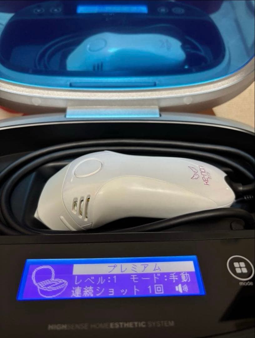 ◻️ほぼ未使用・美品◻️ 家庭用脱毛器　ケノン　Ver.7.1 眉毛脱毛器付