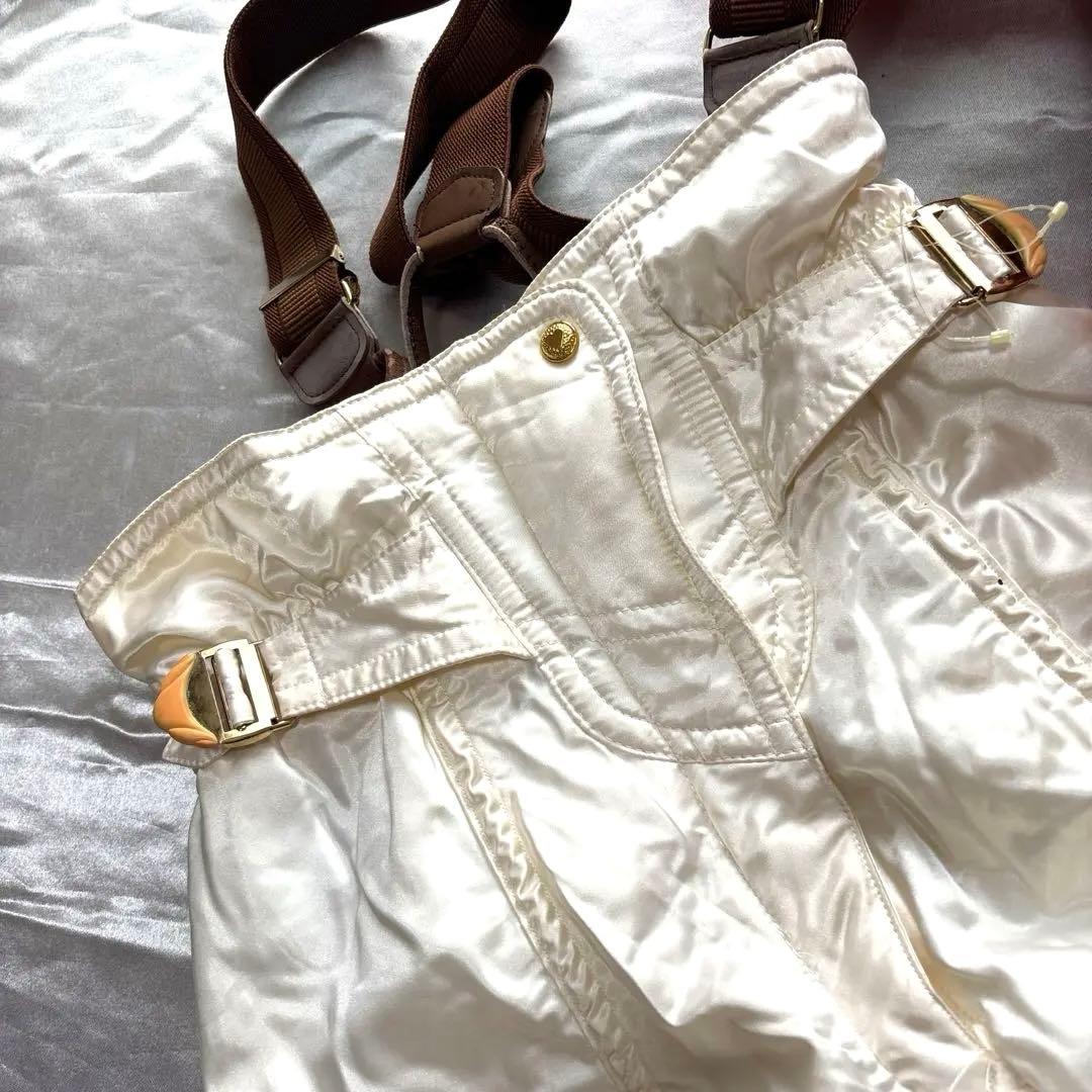 DWSSCENTEフラワープリントファーフードスキーウェアスノボウェアデサントL