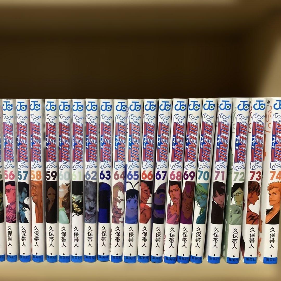 送料無料❗️ブリーチ全巻1〜74巻 久保帯人