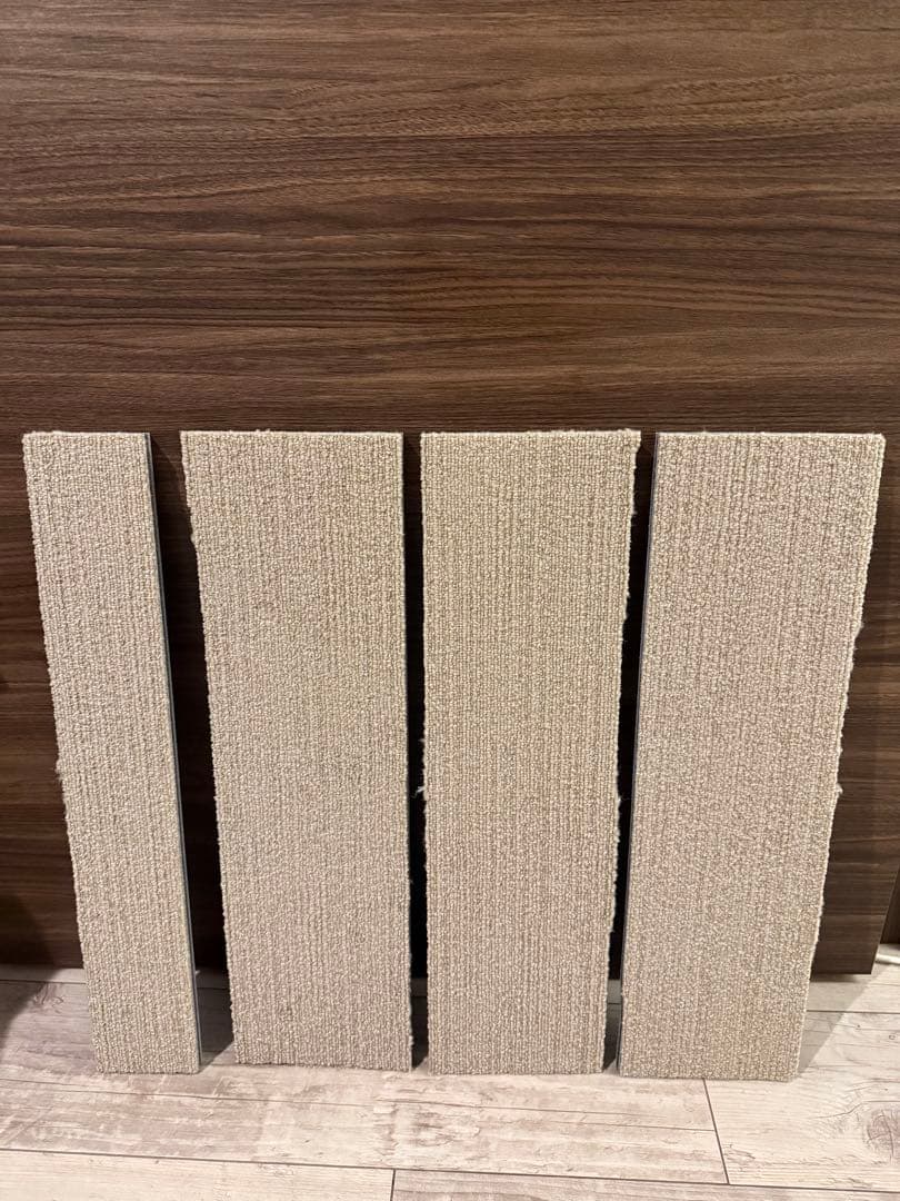 MUTE 防音専科 防音マット　ベージュ　新品5枚　中古2枚　その他切れ端