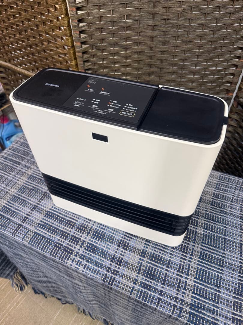 【洗浄消毒作業済】アイリスオーヤマ　セラミックファンヒーター　JKC125D1