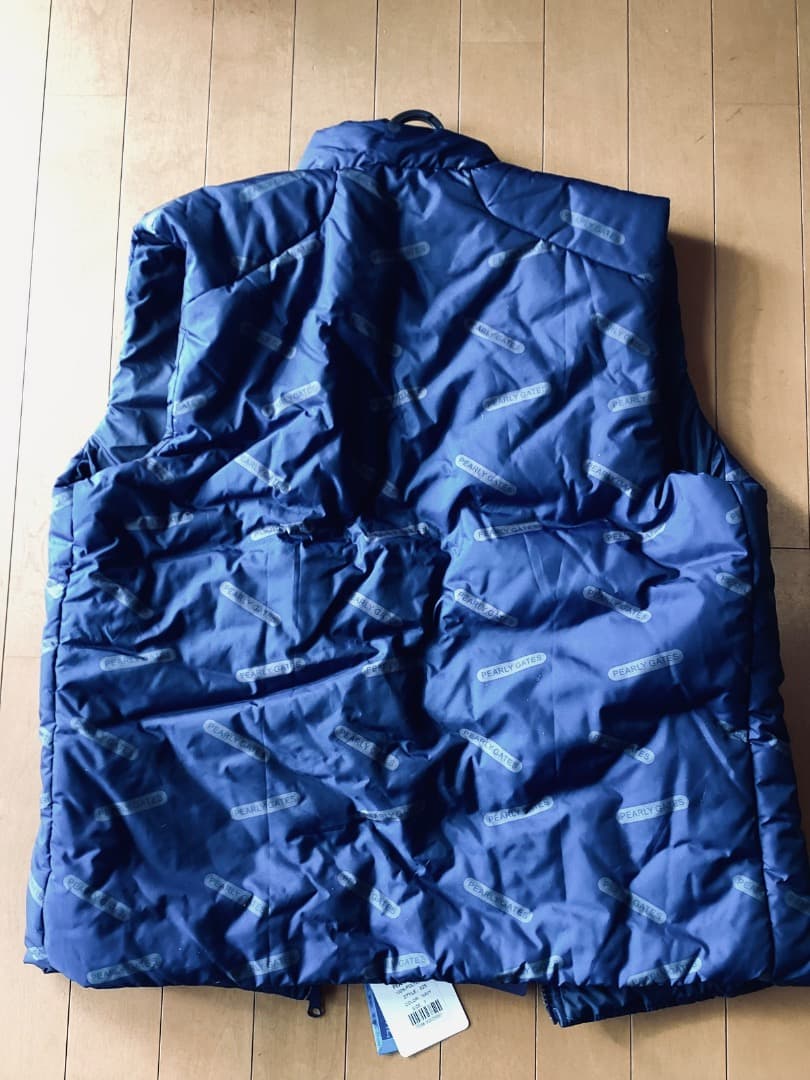 PEARLY GATES ダウンベスト　NAVY