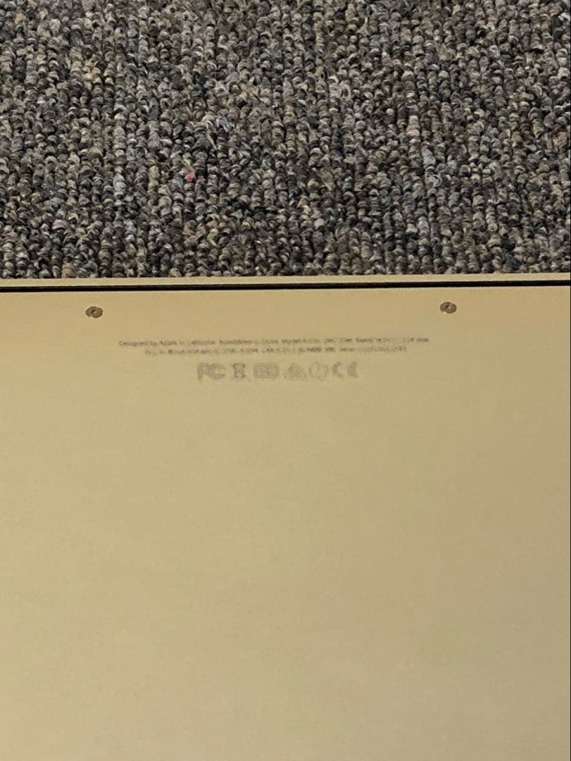 E9ジャンク品！Apple MacBook12インチ ノートパソコン ゴールド