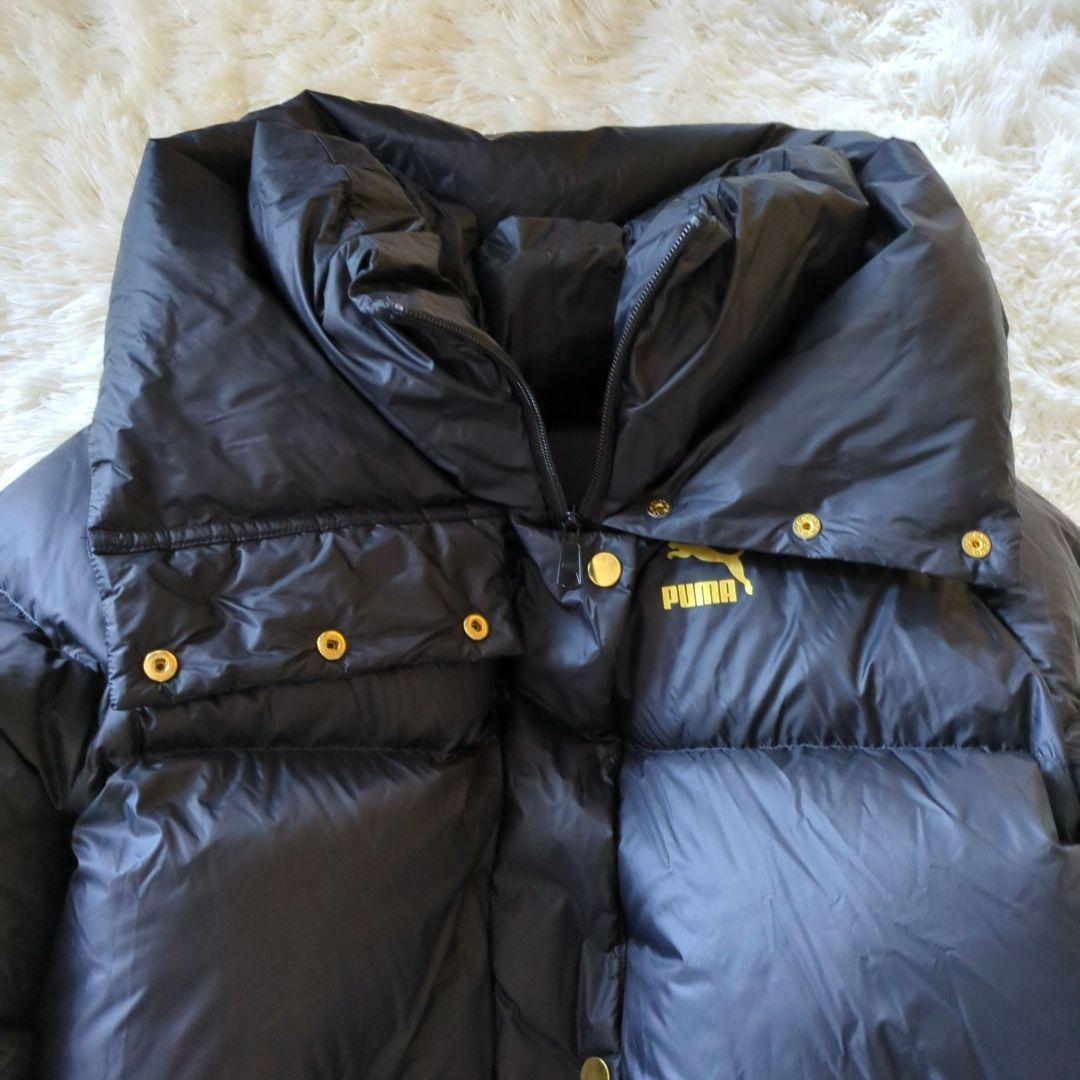 極美品　未使用に近い　Puma プーマ　ロングダウンコート　ベンチコート　S