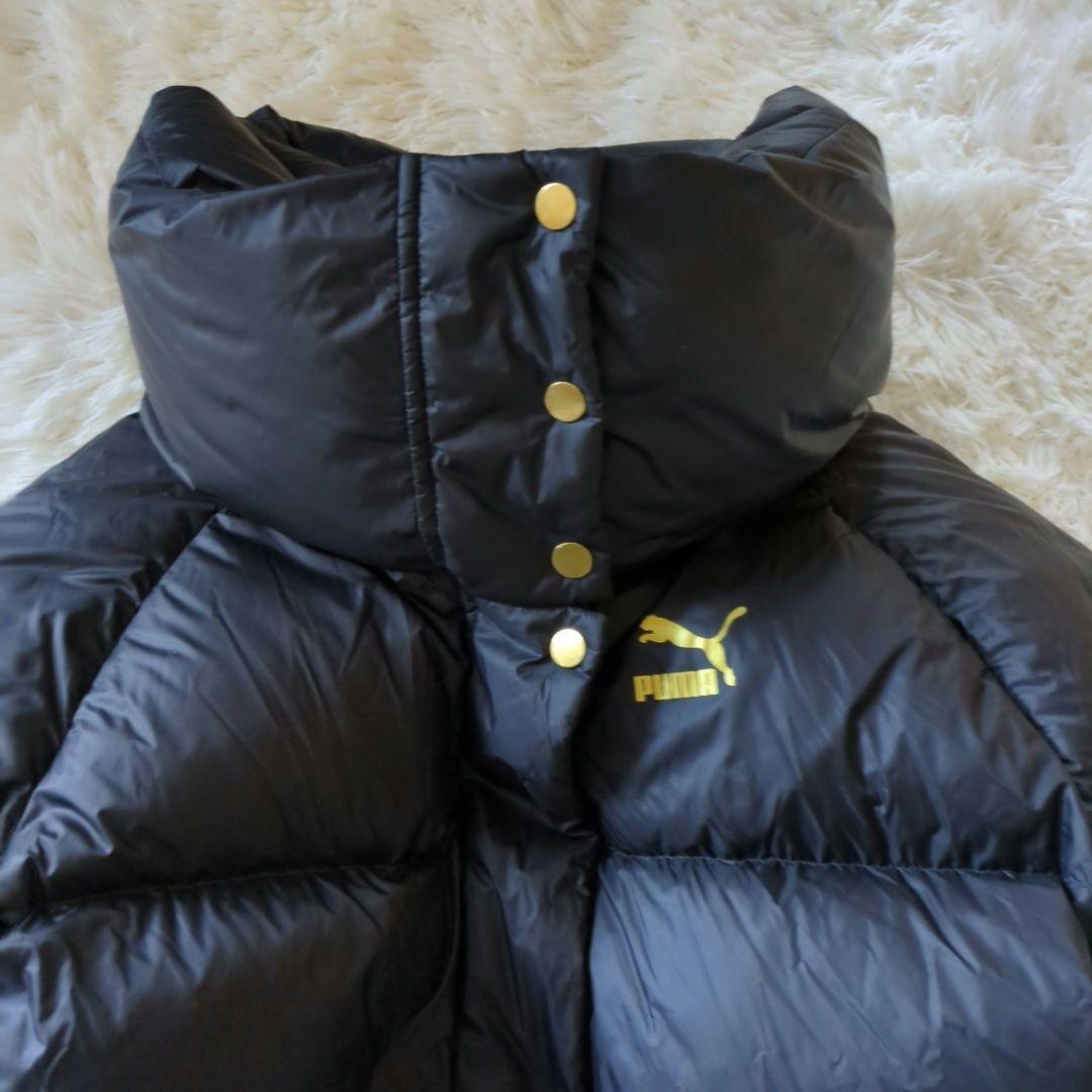 極美品　未使用に近い　Puma プーマ　ロングダウンコート　ベンチコート　S