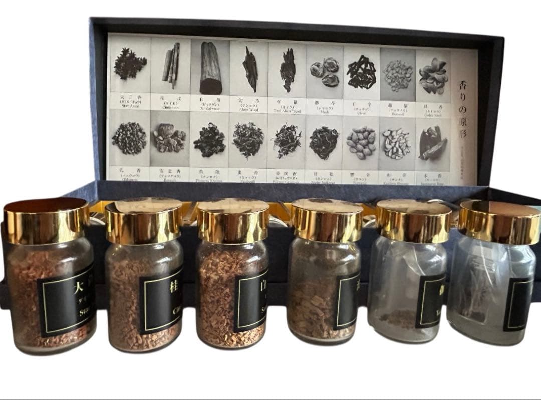 【希少品】山田松香木店　『香りの元セット』香り工房　18種類