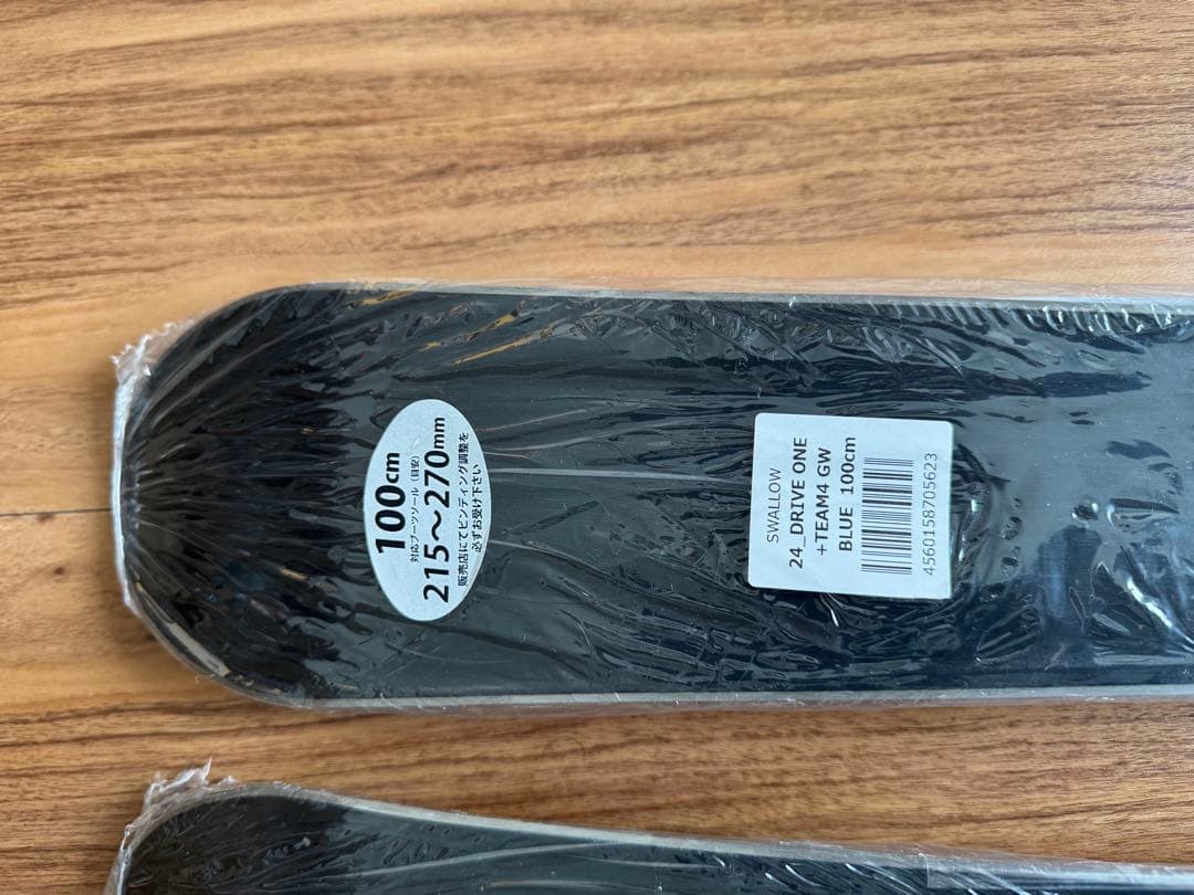 ジュニア　スキー板　100㎝ SWALLOW スキーセット