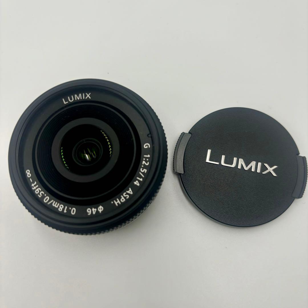 単焦点レンズ Panasonic パナソニック 14mm F2.5 H-H014