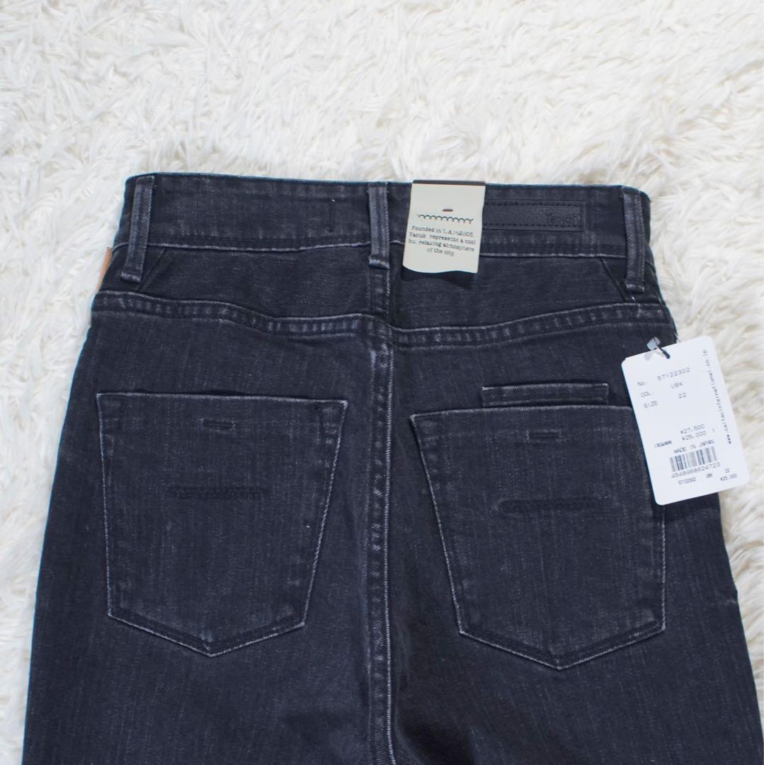 未使用《ヤヌーク》ブーツカット(W22)57122302 UBK フレア