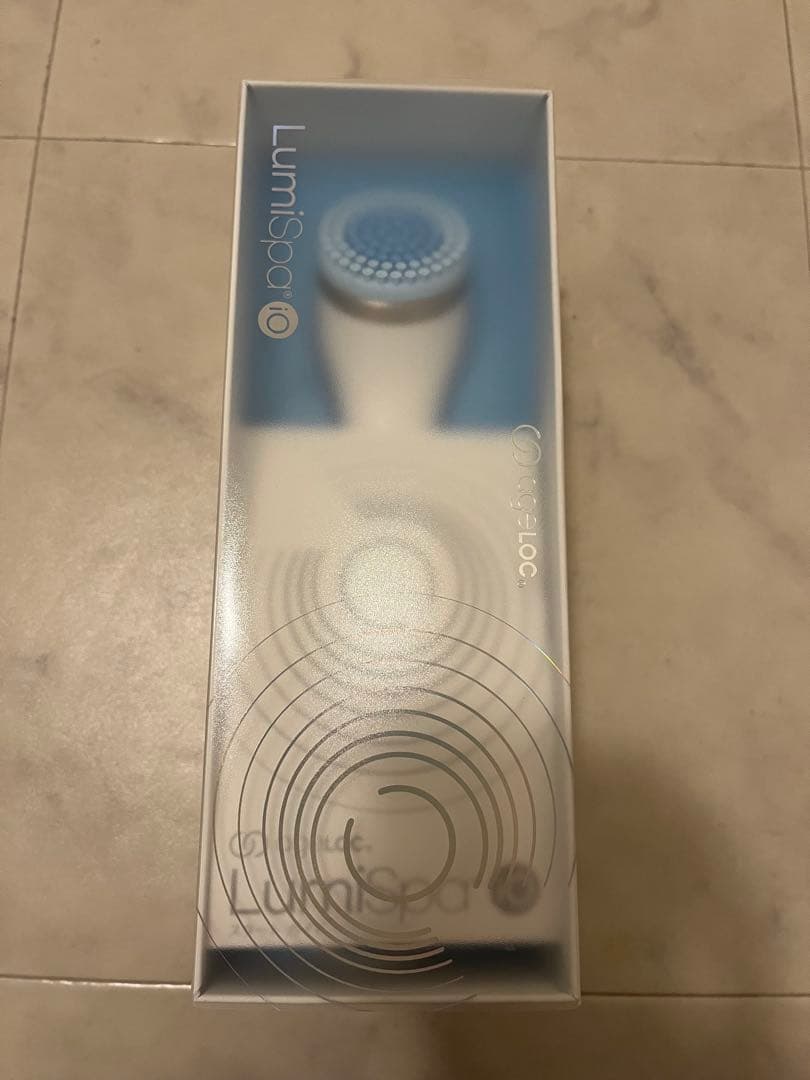 LumiSpa 美顔器 ホワイトとブルー