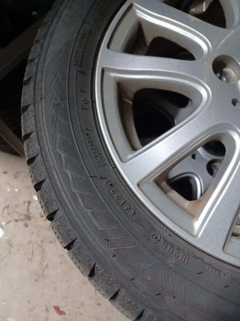 ★スタッドレスタイヤセット4本155/65R13 アイスナビ7★バリ溝！22年製