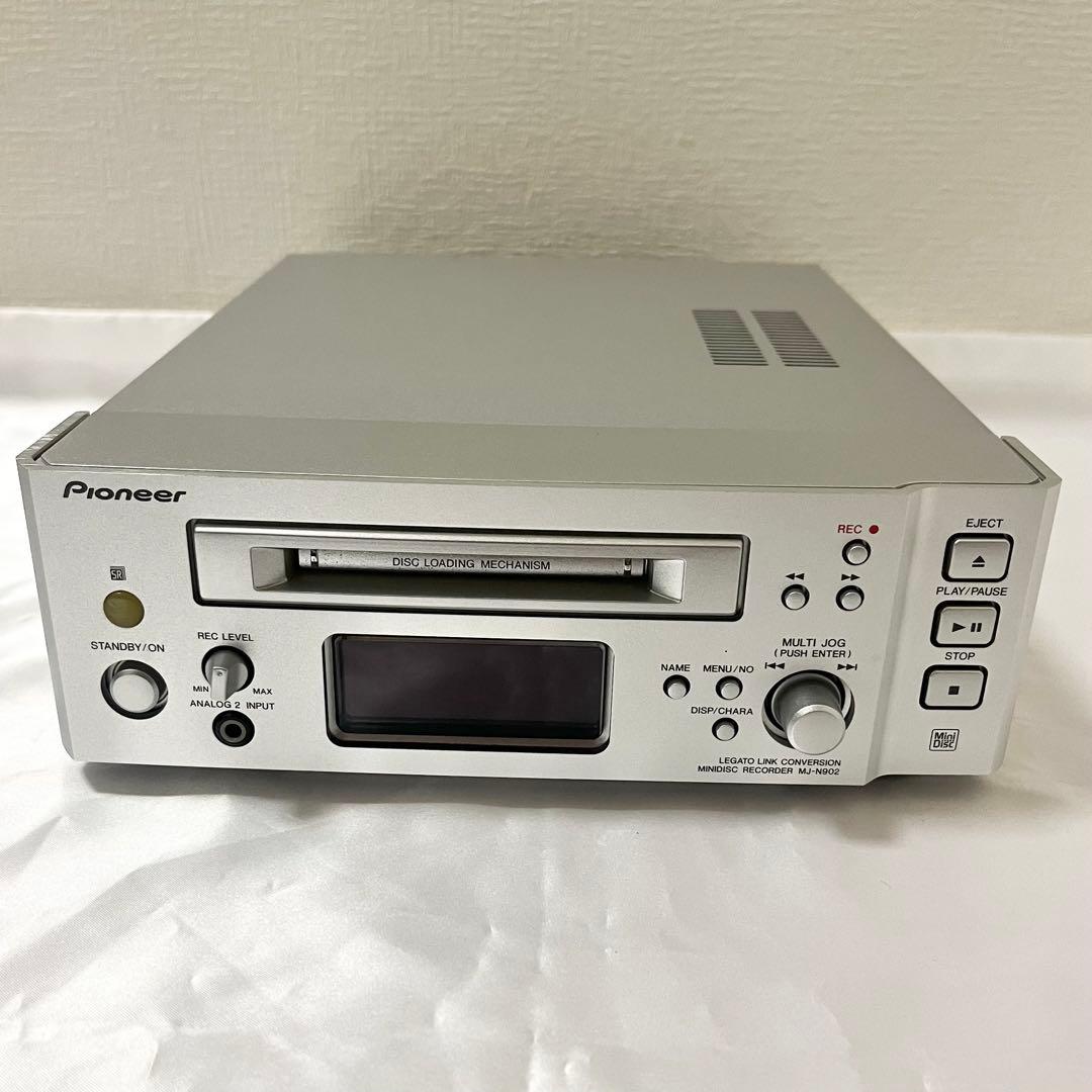 【動作確認済】Pioneer MJ-N902 MDデッキ