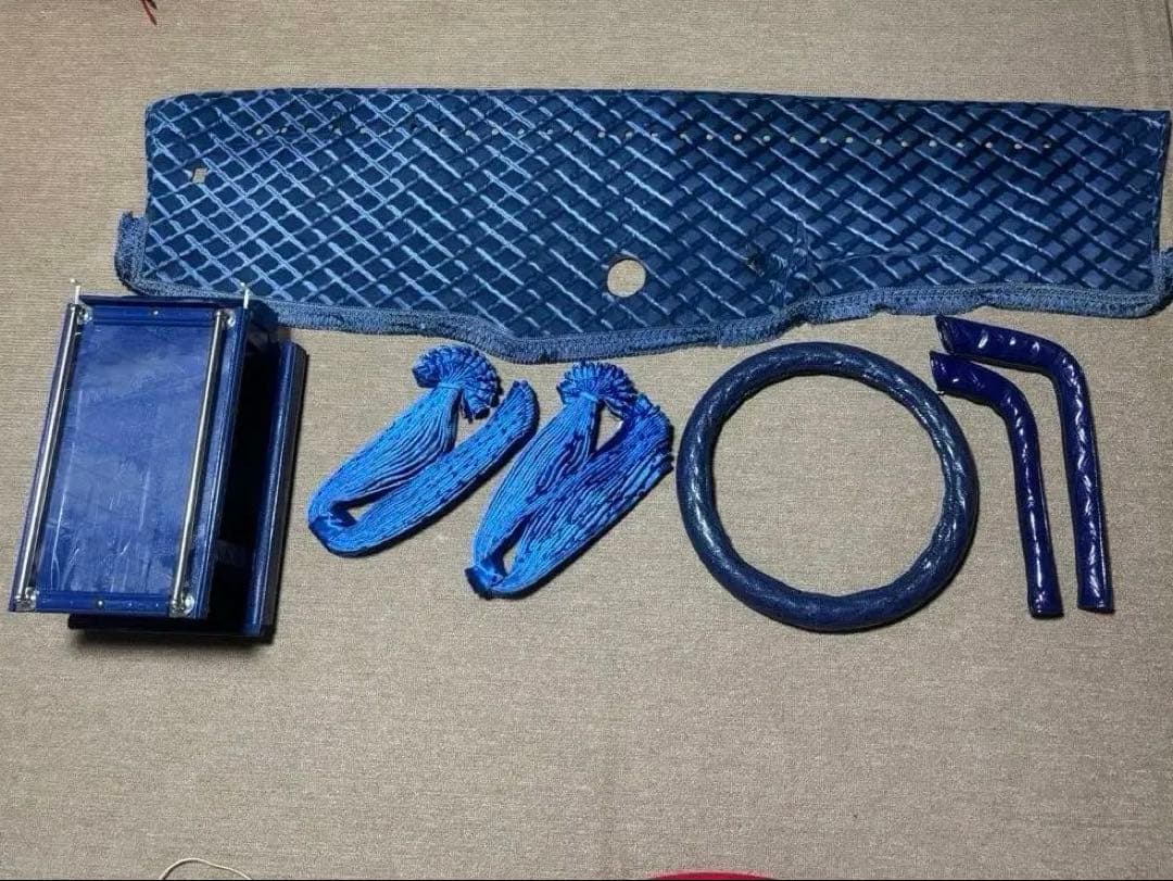 フソーベストワンファイター標準・内装5点セット【ダイヤカット・ブルー】