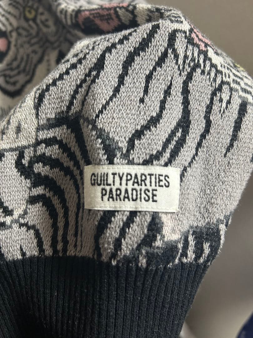 THE GUILTY PARTIES トラ柄 ニットセーター