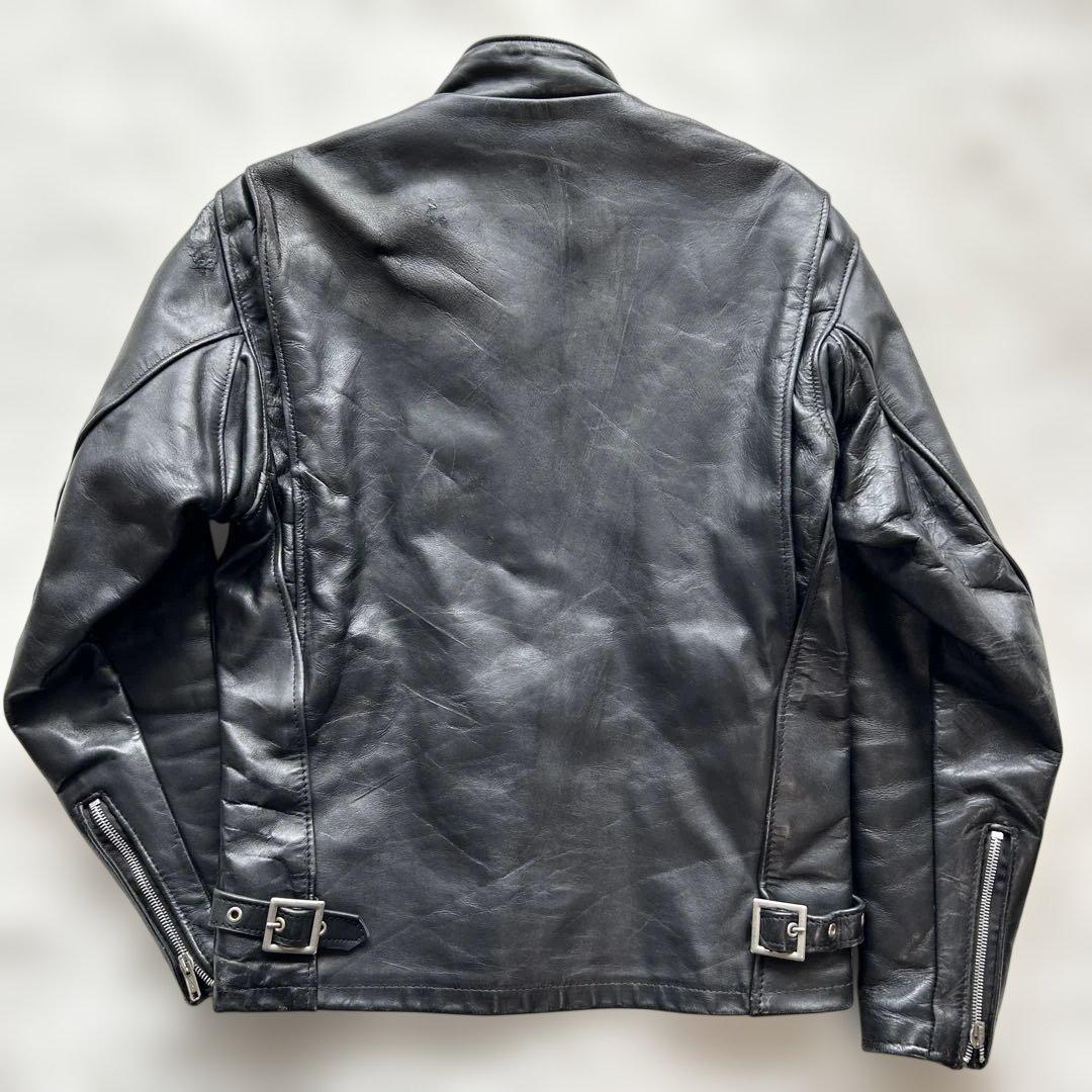 schott ショット レザー シングルライダースジャケット　36 M相当