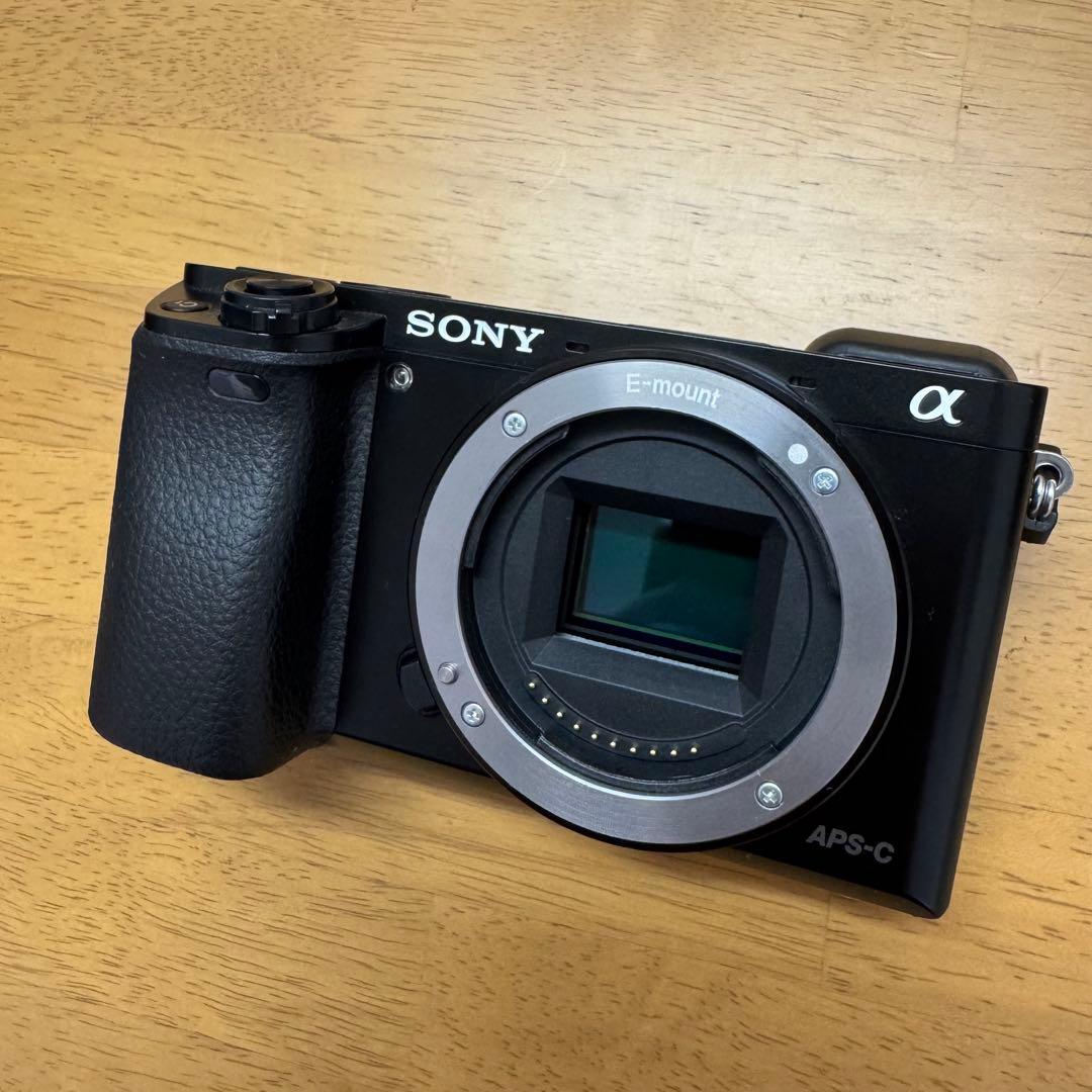 SONY α6000ミラーレスカメラ ダブルズームレンズキット 動作確認済み