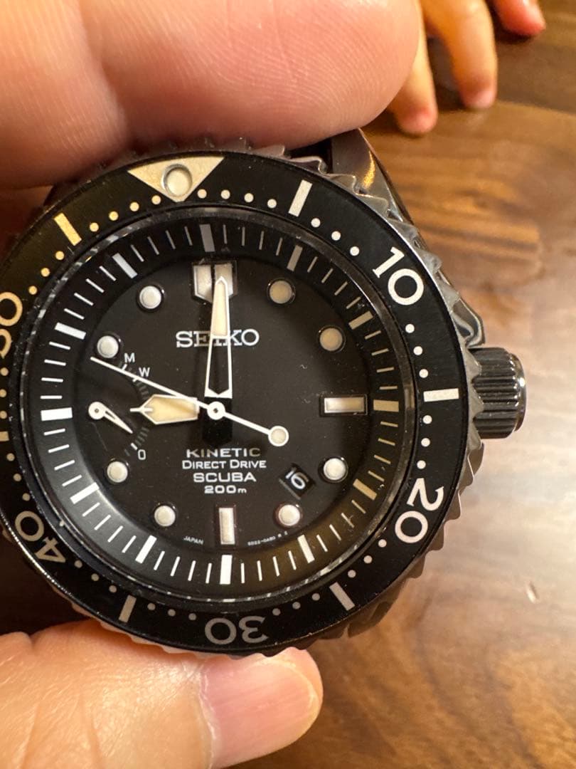 SEIKO キネティック ダイレクトドライブ SCUBA 200m