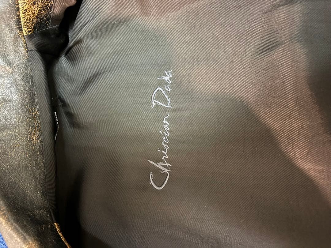 M*様 CHRISTIAN DADAダブルライダースジャケット44