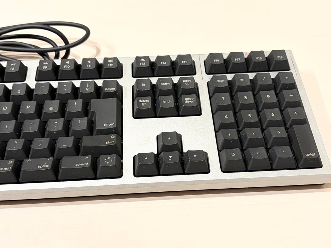 東プレ REALFORCE for Mac キーボード R2-JPVM-BK