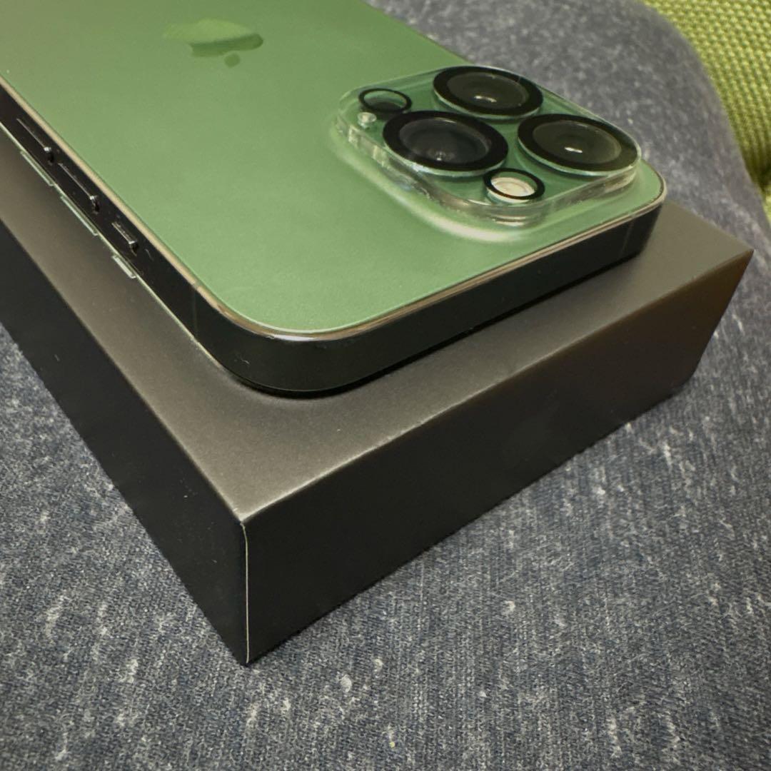 【美品】iPhone13Pro 128GB アルパイングリーン SIMフリー